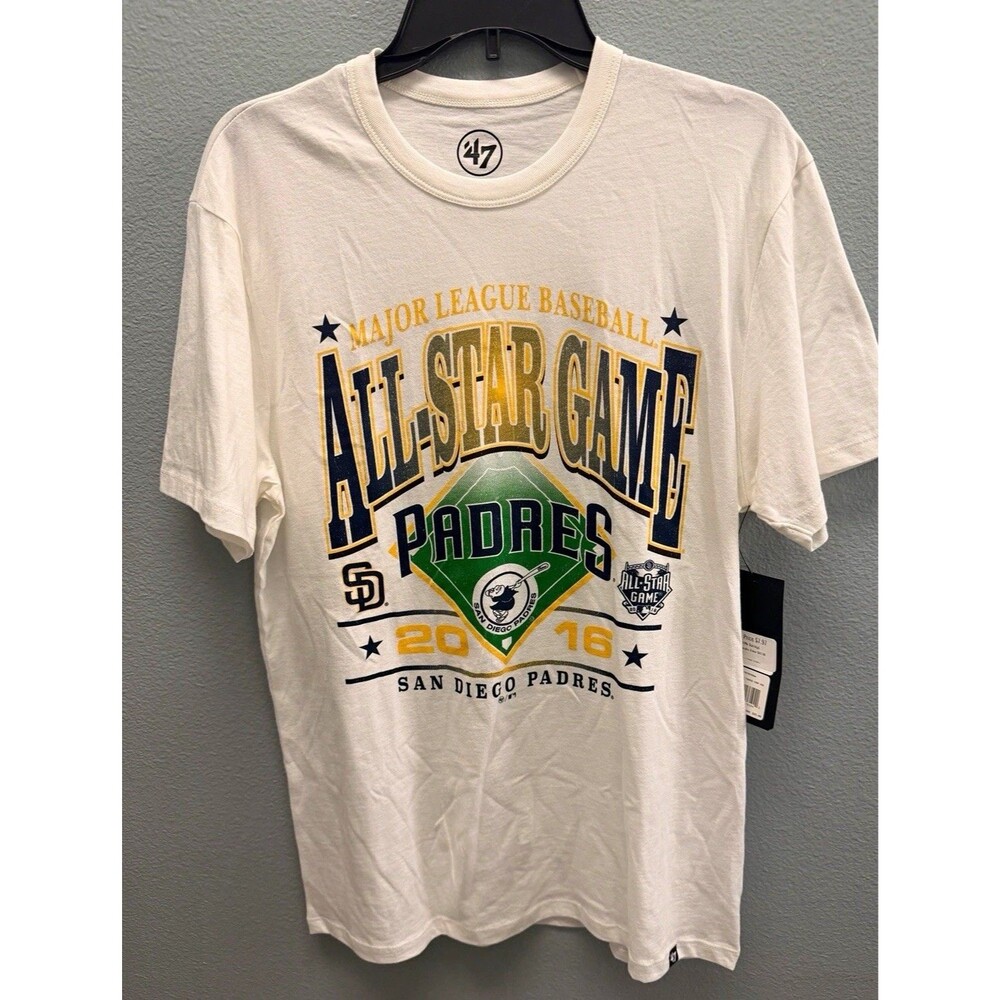 '47 San Diego Padres MLB All-Star Game 2016 White T-Shirt Shirt Sz M